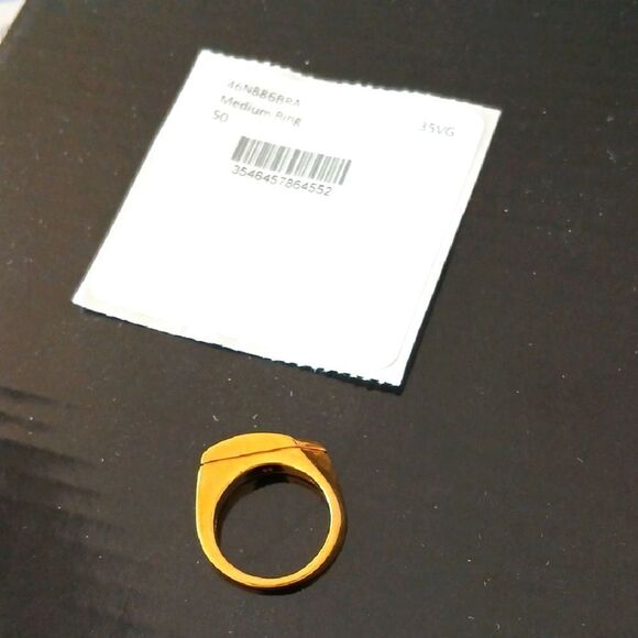 Celine  Geometric Ring Size 5.5 - Picture 1 of 5